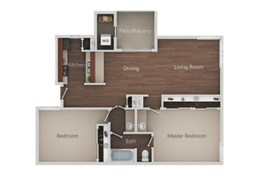 2X1 B 285 floor plan